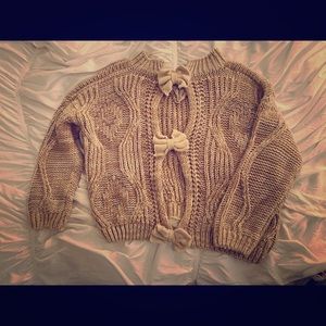 Bow Back Sweater